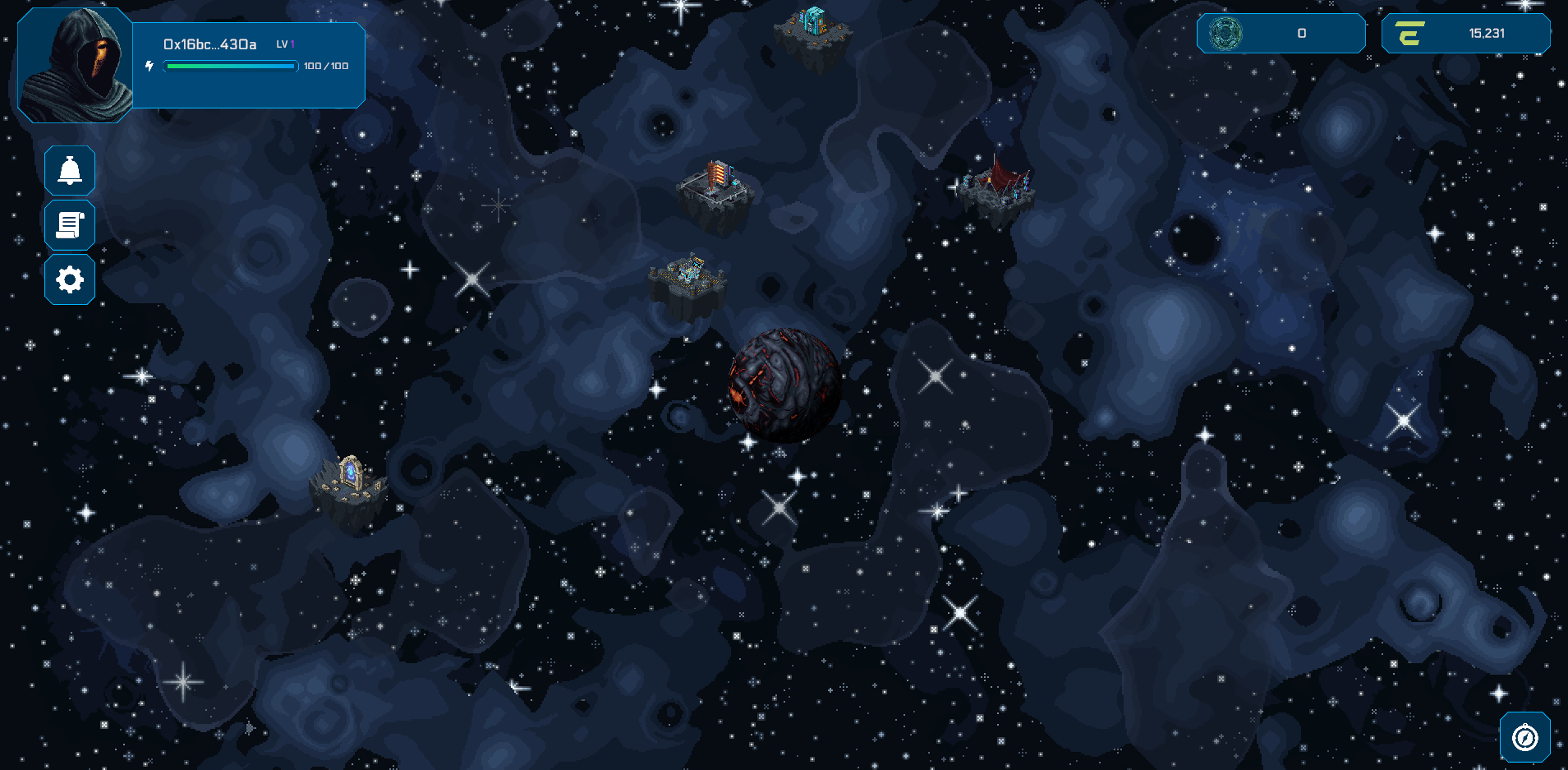 Galactic map